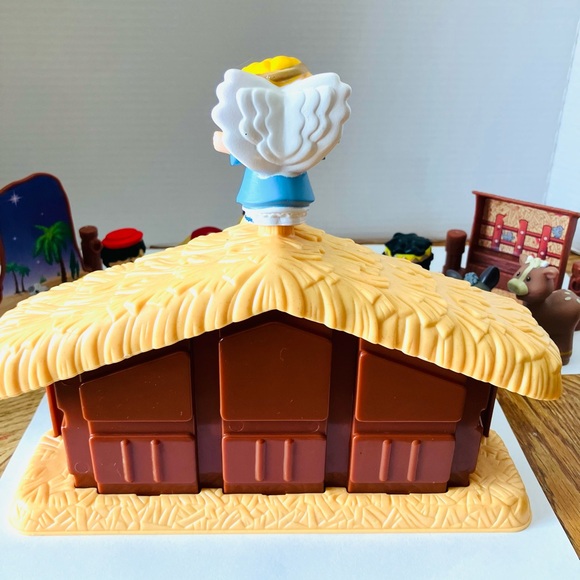 Fisher Price Little People 2002 Nativity Set With 11 Figures No Tree Or Carriage - Picture 8 of 10